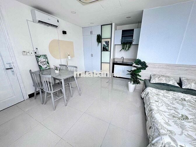 CHO THUÊ STUDIO FULL NT- CỬA SỔ TRỜI HỨNG SÁNG - GẦN CV HOÀNG VĂN THỤ