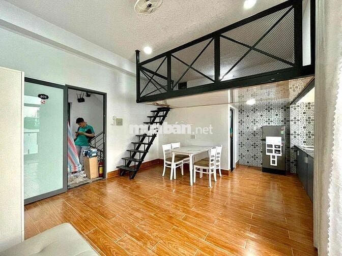 CĂN HỘ CÓ GÁC + BAN CÔNG CUỐI DƯƠNG QUẢNG HÀM – FULL NỘI THẤT