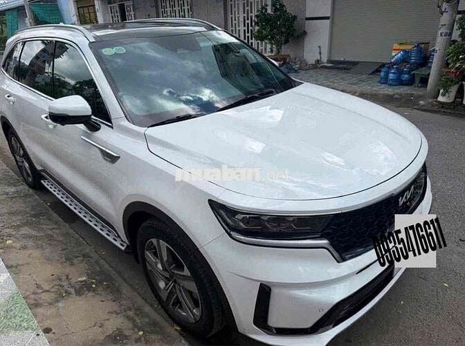 Kia Sorento Trắng 7 chỗ Da