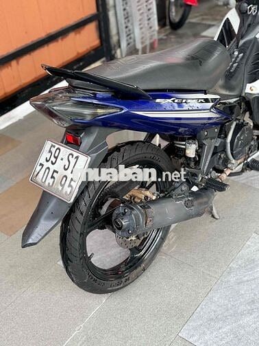 Yamaha Exciter 135 Xanh trắng Côn tay