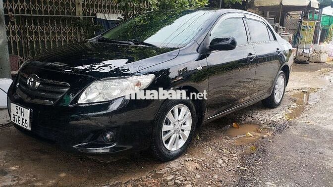 Toyota Corolla Nhật Tự động màu Đen