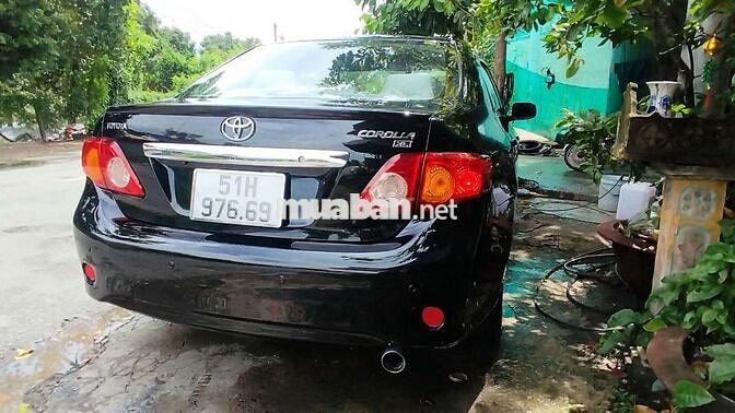 Toyota Corolla Nhật Tự động màu Đen