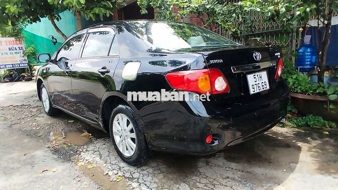 Toyota Corolla Nhật Tự động màu Đen