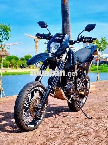 Honda Fortune 125 lên fom CRF motard bánh to