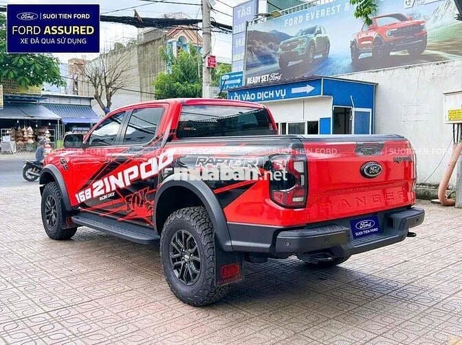 Ford Raptor 2024 Tự động 10 cấp Đỏ cam