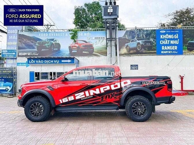Ford Raptor 2024 Tự động 10 cấp Đỏ cam