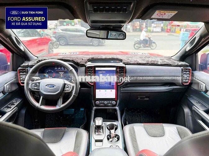 Ford Raptor 2024 Tự động 10 cấp Đỏ cam