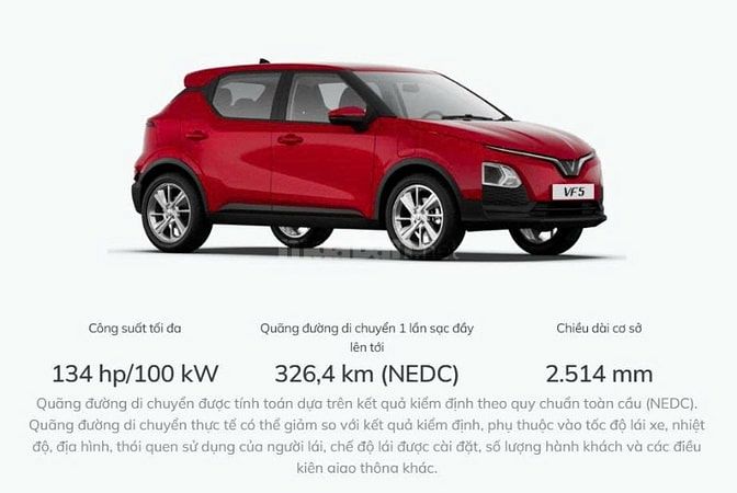 331tr - VF5 -5 Chỗ - Mới 100% pin và xe  - TT 49 triệu nhận xe 