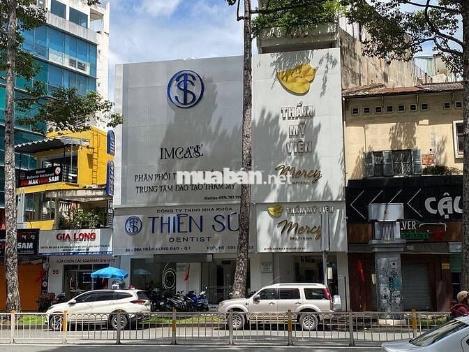 MẶT TIỀN TRẦN HƯNG ĐẠO, QUẬN 1 – GẦN BÙI VIỆN - 4.8x20m - 4 TẦNG