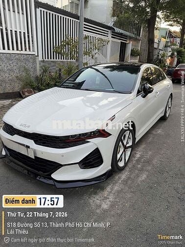 Kia K5 GT line 2.5 2022 Trắng