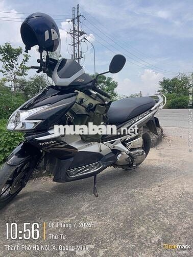 Honda Air Blade Đen bạc