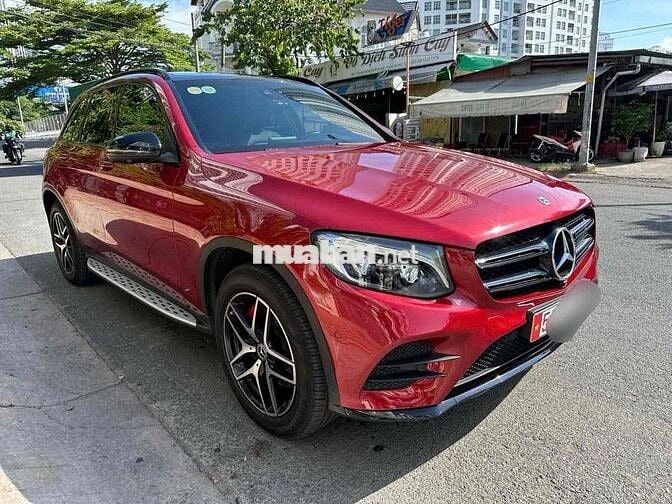 Mercedes GLC300 4matic sx 2017 60000km Đỏ