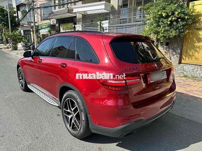 Mercedes GLC300 4matic sx 2017 60000km Đỏ