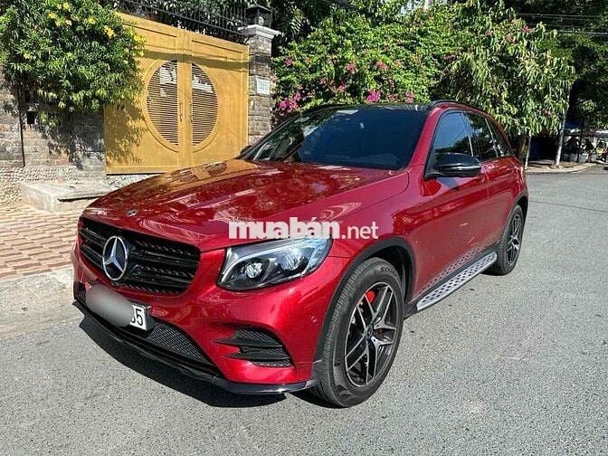 Mercedes GLC300 4matic sx 2017 60000km Đỏ