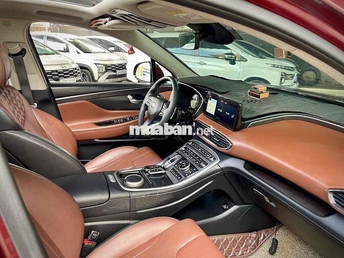 Hyundai Santa Fe 2021 Đỏ 7 chỗ Tự động