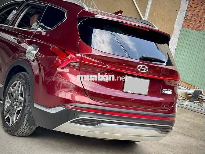 Hyundai Santa Fe 2021 Đỏ 7 chỗ Tự động