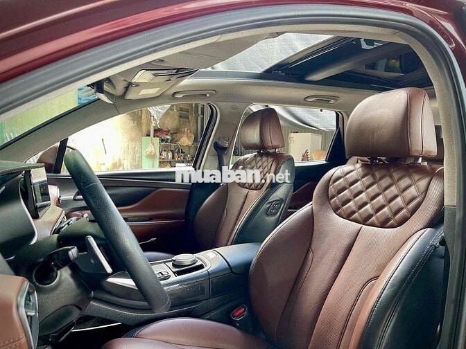 Hyundai Santa Fe 2021 Đỏ 7 chỗ Tự động