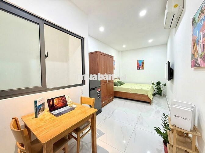 STUDIO BAN CÔNG FULL NỘI THẤT, YÊN THẾ - GẦN SÂN BAY- CÓ THUÊ NGẮN HẠN