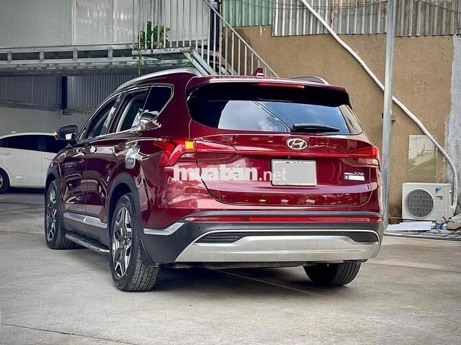 Hyundai Santa Fe 2021 Đỏ 7 chỗ Tự động