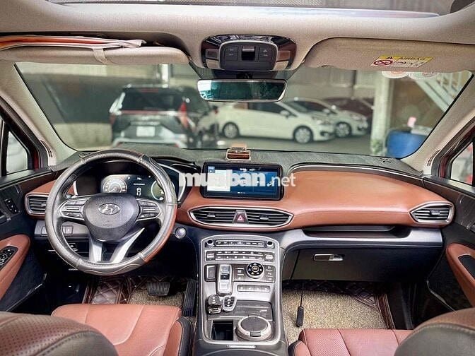 Hyundai Santa Fe 2021 Đỏ 7 chỗ Tự động