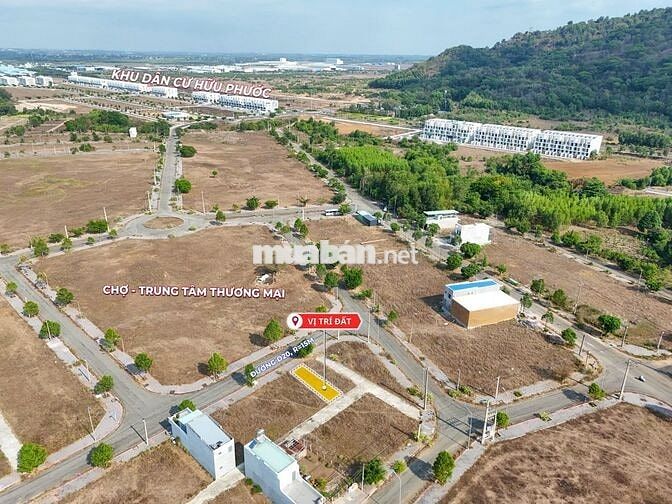 Bán lô Tái Định Cư Sonadezi Suối Nghệ, đối diện Chợ - TTTM giá cực rẻ