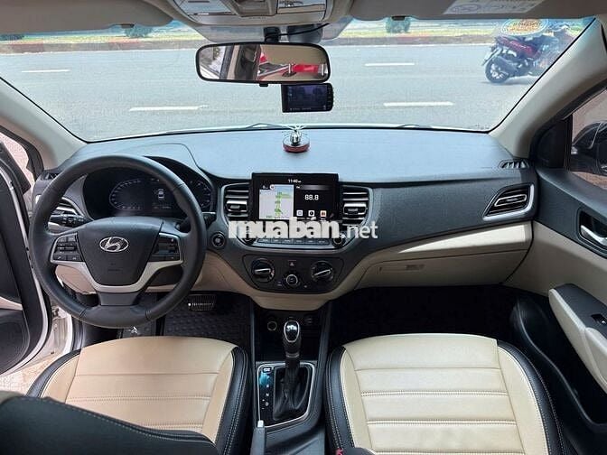 Hyundai Accent 2021 Tự động Trắng Ghế da