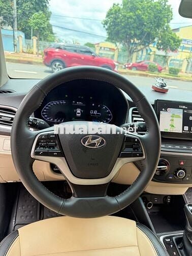 Hyundai Accent 2021 Tự động Trắng Ghế da