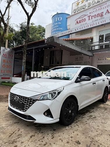 Hyundai Accent 2021 Tự động Trắng Ghế da