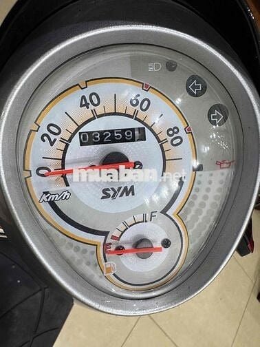 SYM Elite 50 Đỏ xám 3259 km chuẩn