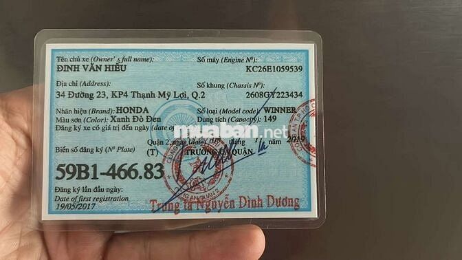 Honda Winner 2016 Xanh Đỏ Đen 149cc