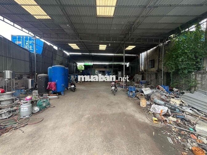 Cho thuê xưởng 600m2 mặt tiền Mỹ Phước Tân Vạn