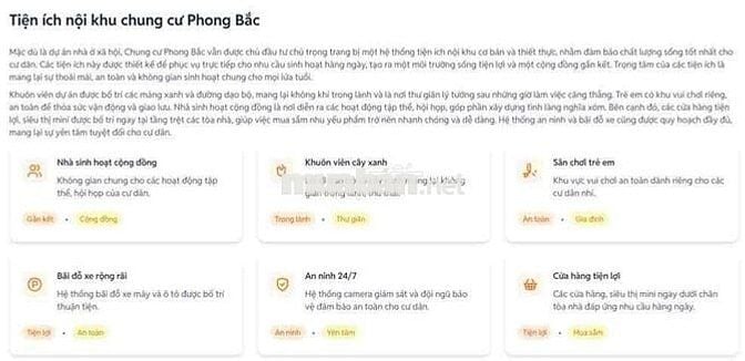 CẦN BÁN CĂN HỘ 2 PHÒNG NGỦ CHUNG CƯ PHONG BẮC - ĐÀ NẴNG