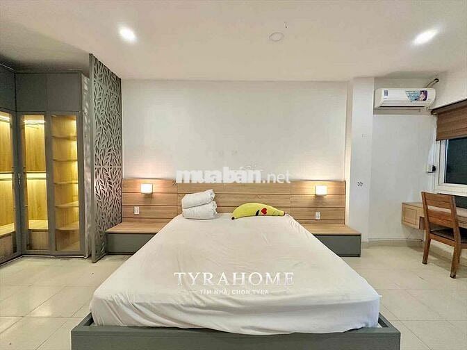 🎀CĂN HỘ 1PN BAN CÔNG SÂN VƯỜN 63M2 FULLNT - CHỢ BÀ CHIỂU - CẦU BÔNG