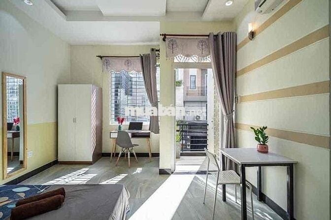 📌CĂN HỘ PHẠM VIẾT CHÁNH Q.1, 1PN BALCONY - FULL NT, GẦN CẦU THỊ NGHÈ