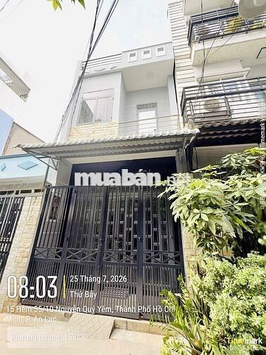 🌺Cần bán nhà giá rẻ hẻm xe hơi đường số 1 nối dài - phường An lạc . BT
