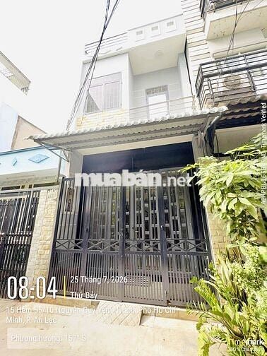 🌺Cần bán nhà giá rẻ hẻm xe hơi đường số 1 nối dài - phường An lạc . BT