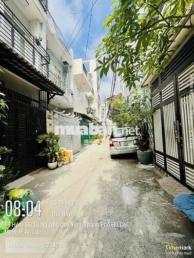 🌺Cần bán nhà giá rẻ hẻm xe hơi đường số 1 nối dài - phường An lạc . BT