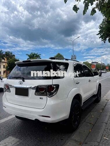 Toyota Fortuner 2016 Dầu Số sàn Trắng