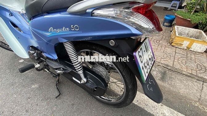 SYM Angela 50cc Xanh trắng bs 67 ag