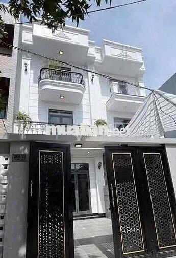 256 CHO THUÊ NHÀ 3 TẦNG XÂY MỚI 96M² – 3PN 4WC, SÂN Ô TÔ 20M²