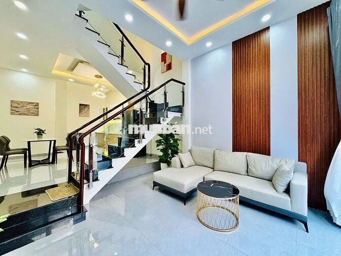 BÁN NHÀ MỚI - NỞ HẬU ĐẸP BÌNH THẠNH -  NT CAO CẤP (CHÌA KHÓA TRAO TAY)