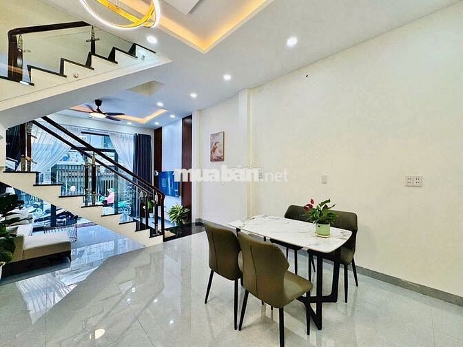 BÁN NHÀ MỚI - NỞ HẬU ĐẸP BÌNH THẠNH -  NT CAO CẤP (CHÌA KHÓA TRAO TAY)