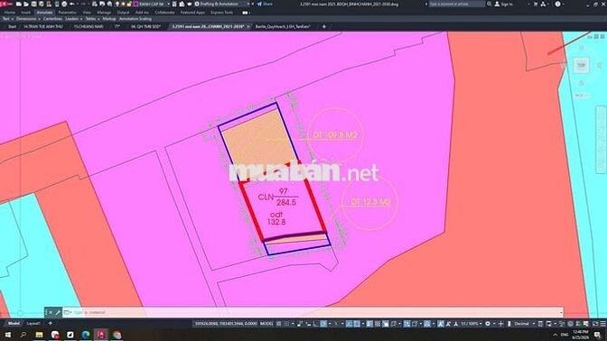 Bán đất đường ôtô xã Tân Kiên. DT 11x27=285m KDC hiện hữu.