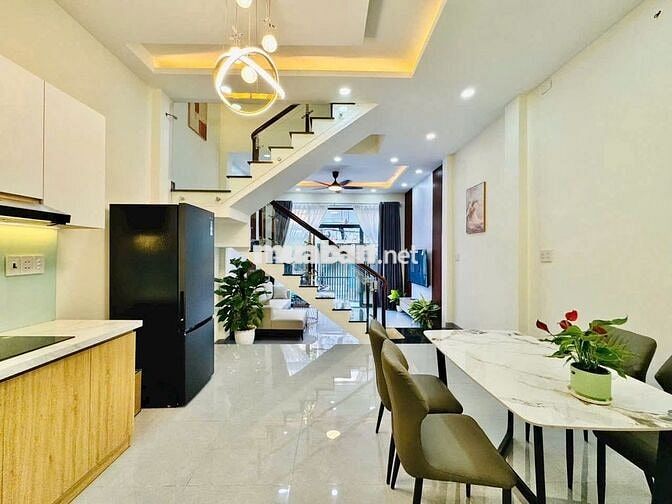BÁN NHÀ MỚI - NỞ HẬU ĐẸP BÌNH THẠNH -  NT CAO CẤP (CHÌA KHÓA TRAO TAY)