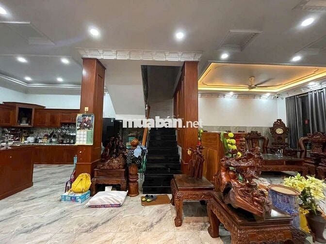 Biệt thự mini 8m x 30m. 4 Tầng Sân Vườn Hẻm 10m Trung Mỹ Tây