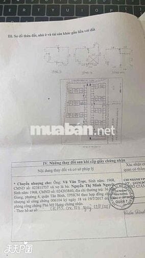 cần bán gấp  đia chỉ nhà 11C P2-15 chung cư skygaden 3 Tân phong quận