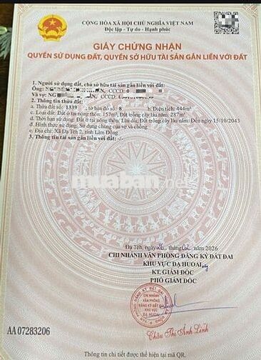 BÁN ĐẤT MẶT TIỀN ĐƯỜNG NHỰA – VỊ TRÍ ĐẸP, TIỀM NĂNG TĂNG GIÁ 🔥