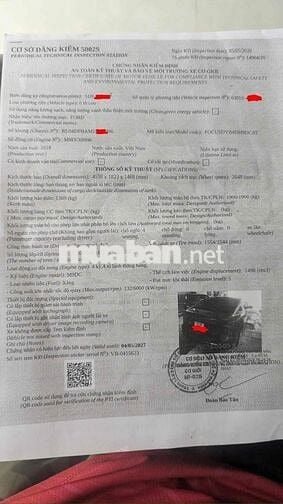 Ford Focus 2018 1.5 Titanium Đỏ 53.000 km