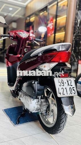 Honda Vision đỏ mâm bạc - BSTP chính chủ