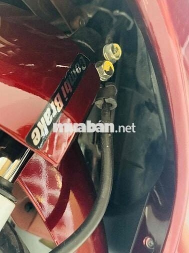 Honda Vision đỏ mâm bạc - BSTP chính chủ